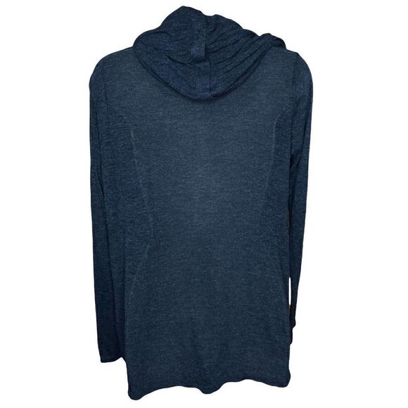 Alice + Olivia Grey Draped Cardigan Small - Picture 3 of 6